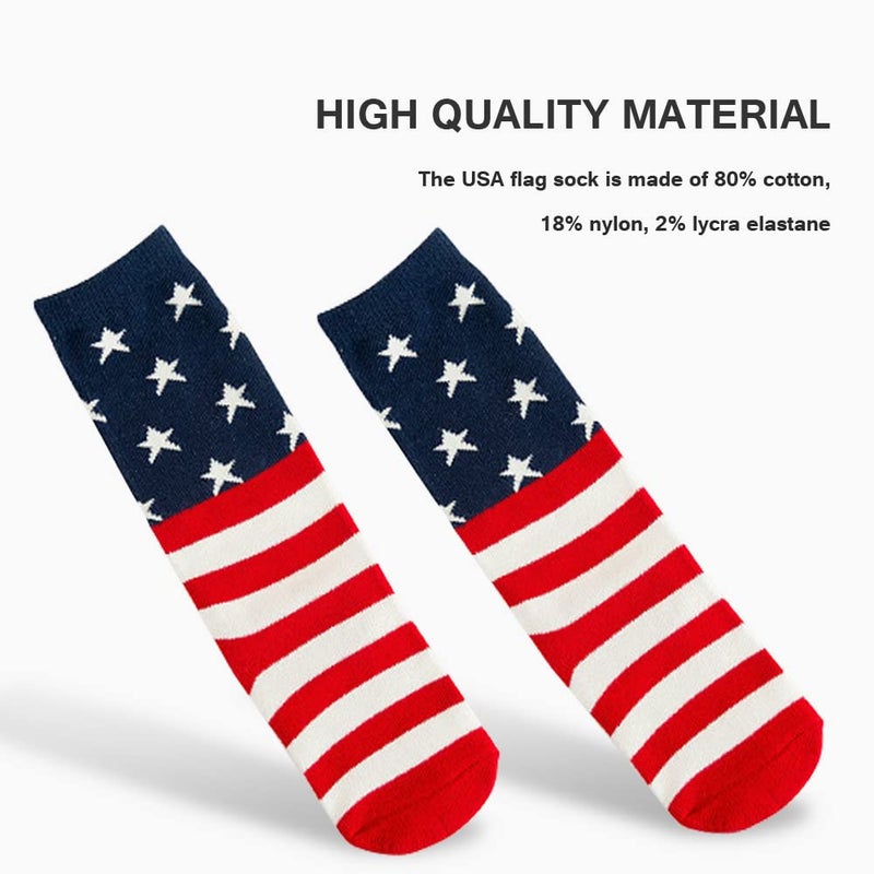 SYIDINZN USA Flag Socks Kids Socks for Boys, Girls, Baby, Toddler & Child (1-3 years) - Image 4